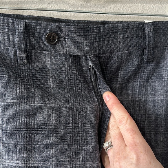 NWT Ralph Lauren Charcoal Classic Fit Men's Dress Pants ULTRAFLEX 34W x 30L - Picture 6 of 16